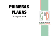 Primeras planas 11 de julio 2020
