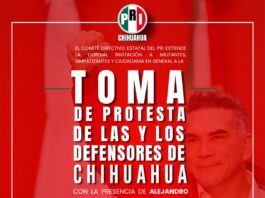 Toma de Protesta de las y los Defensores de Chihuahua! 30 de Agosto 2026