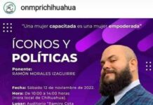 ONMPRI invita a su conferencia “Iconos y Políticas”